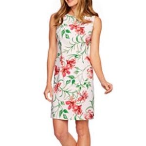 Floral zip up dress